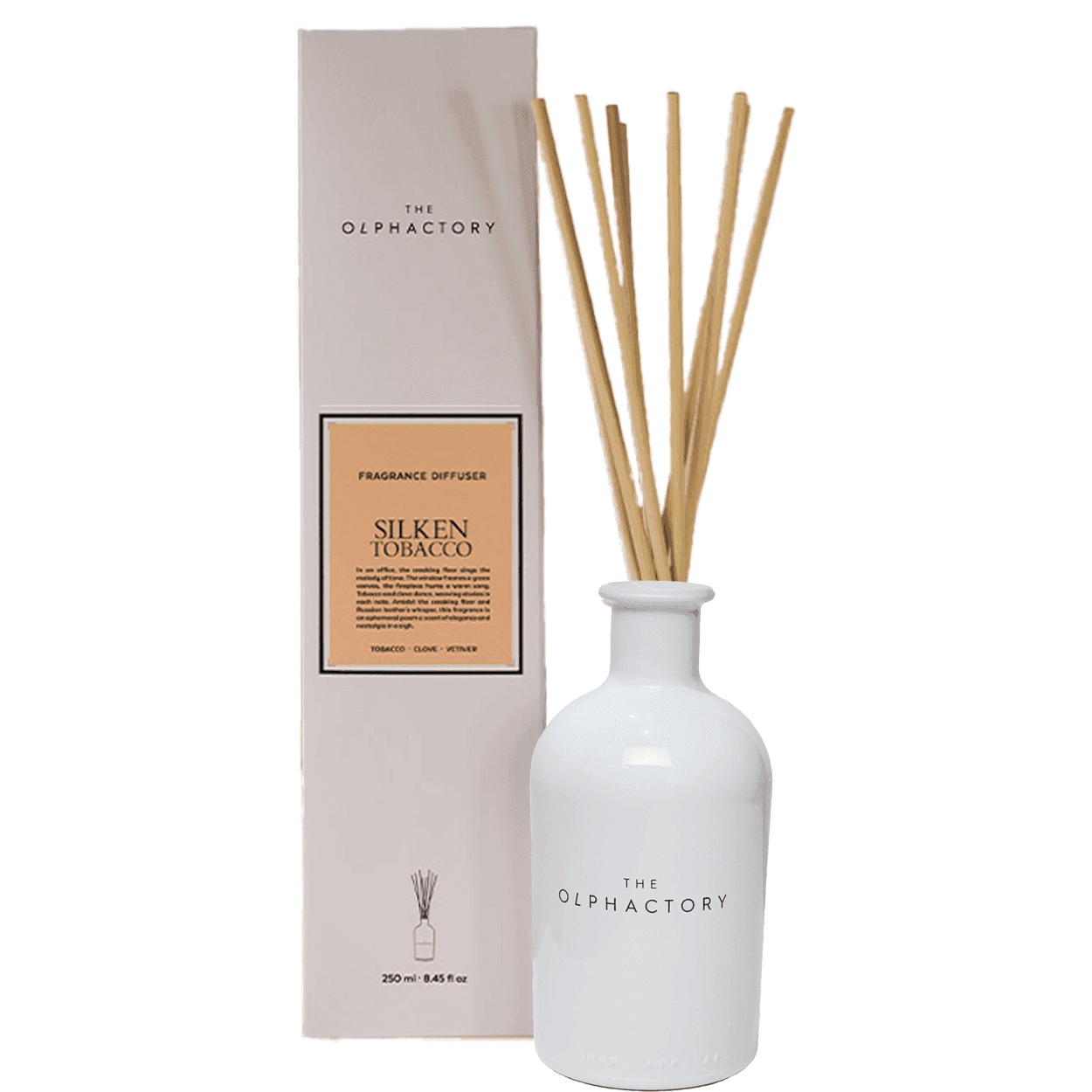 Fragrance Sticks Silken Tobacco 250ml The Olphactory
