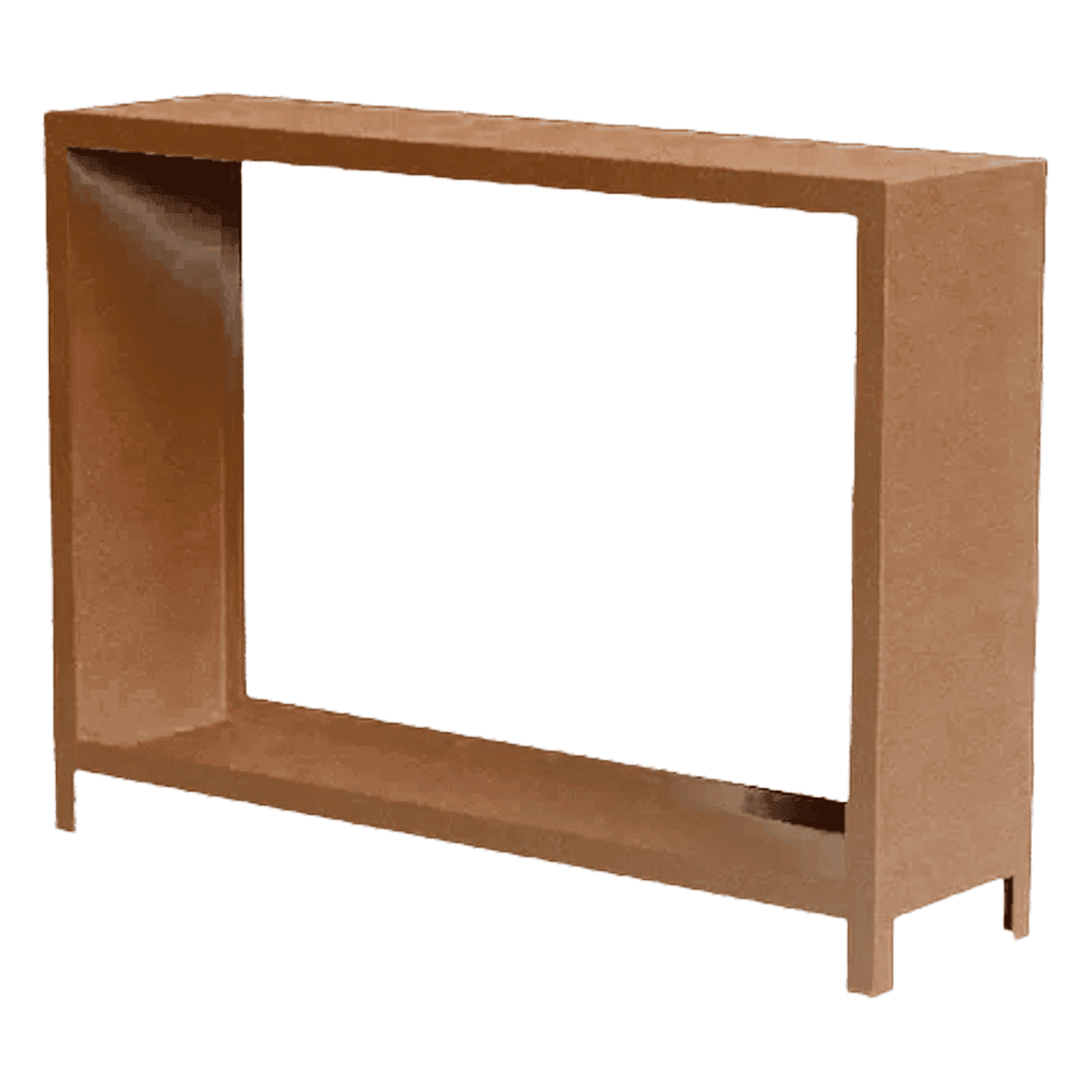 Houtopslag cortenstaal type CELLA-Hori 100x150x40 cm