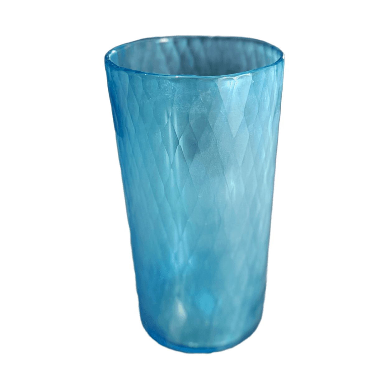 Vaas-Windlicht Asprey Ocean Blue 15x30 cm