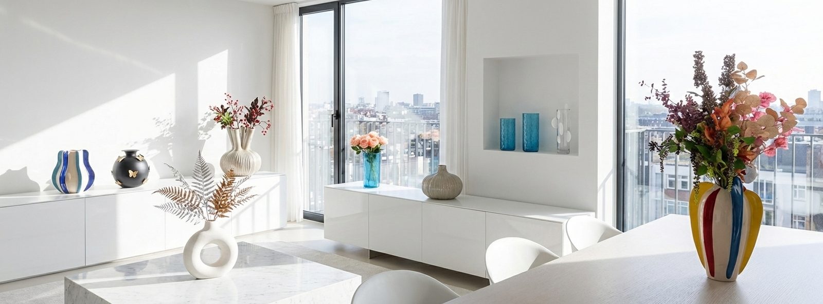 Designvazen stylen: 5 professionele tips voor elk interieur